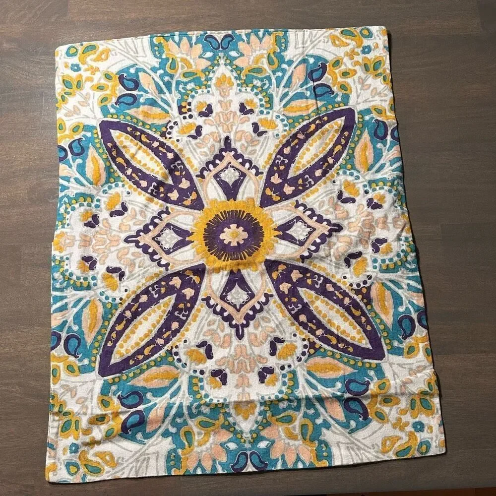 Urban Outfitters Nessa Floral Medallion Sham Set